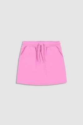 Dziewczęca spódnica dresowa różowa 110 Mokida