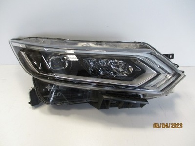 Лампа правая full led nissan qashqai фото №1