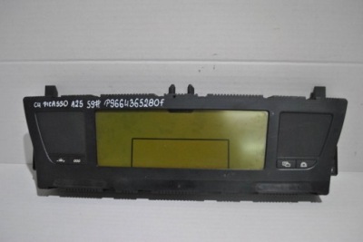 Счетчик приборная панель citroen c4 picasso p9664365280 фото №1