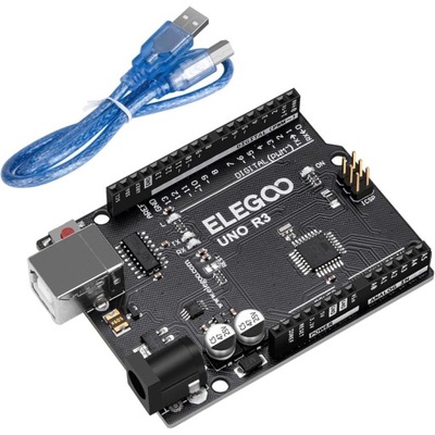 ELEGOO Płytka mikrokontrolera UNO R3 kompatybilna z projektami Arduino IDE