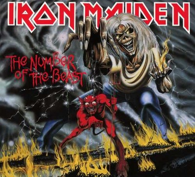 CD Iron Maiden Number of the Beast