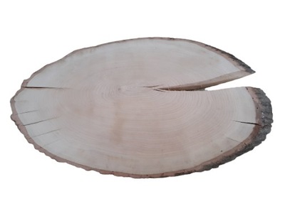 Duży Plaster drewna blat skośny DĄB 105-57 cm