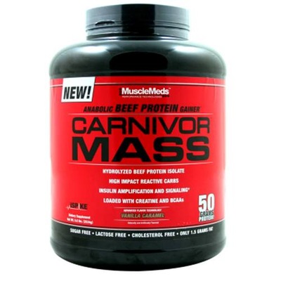 MuscleMeds Carnivor Mass o smaku waniliowo karmelowym 2688 g