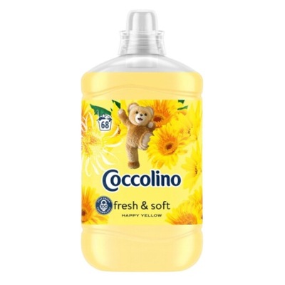 Coccolino Fresh & Soft Happy Yellow płyn do płukania tkanin 1,7l