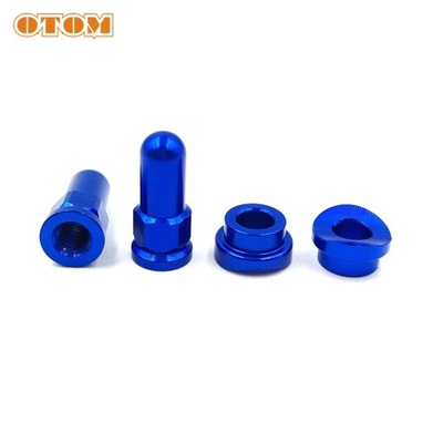 Motorcycle Universal CNC Billet Tire Valve Stem Rim Lock Nut Cap Spa~23574 