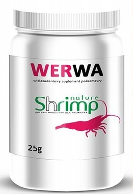 Shrimp Nature Werwa 25g pokarm dla krewetek