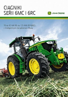 JOHN DEERE 6MC PROSPEKT 04 \/ 2016 ВКАЗІВНИК TRAKTOR фото