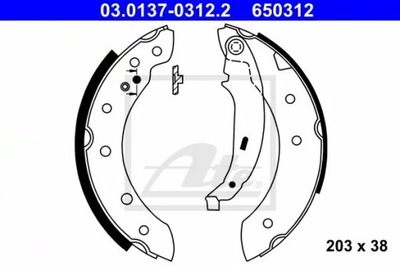 03.0137-0312.2 ЩЕТКИ HAM.DACIA SANDERO 10-