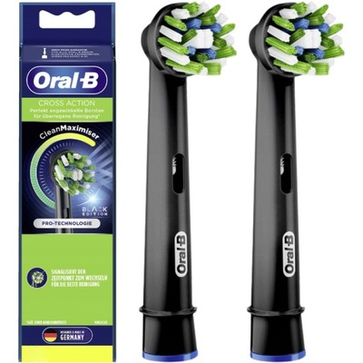 Oryginalne Końcówki Braun Oral-B Cross Action 2szt