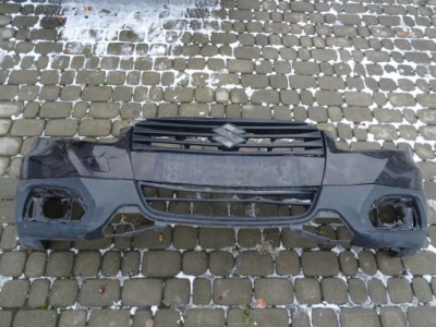 Suzuki sx4 s-cross 13-16 бампер передний решётка радиатора фото №1
