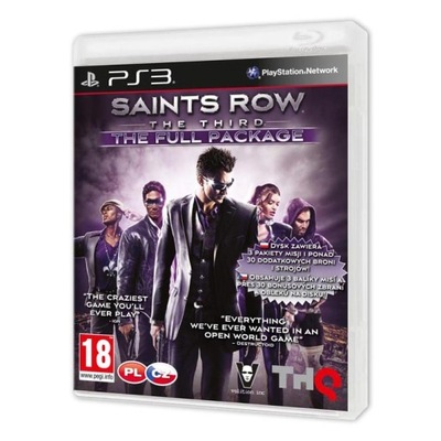 SAINTS ROW THE THIRD THE FULL PACKAGE PS3