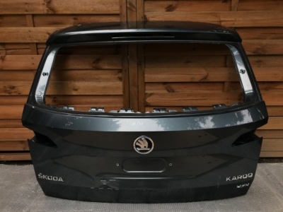 Skoda karoq 57a кришка багажника кришка багажника задня 17- фото №1