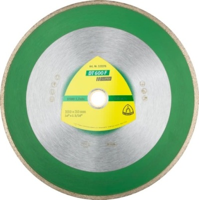 KLINGSPOR TARCZA DIAMENT PEŁ 250mmx1,9mmx30/25,4mm