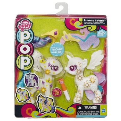 POP MY LITTLE PONY PRINCESS CELESTIA B0377/B0375
