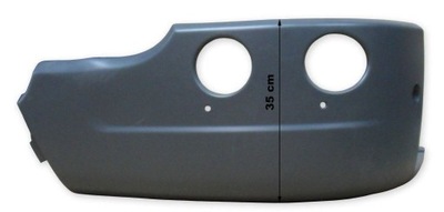 Бампер кутик спойлер накладка scania r лівий niska кабіна po 2008 roku фото №1