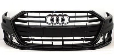 Audi a8 d5 4n бампер перед передний решётка радиатора новый! фото №1