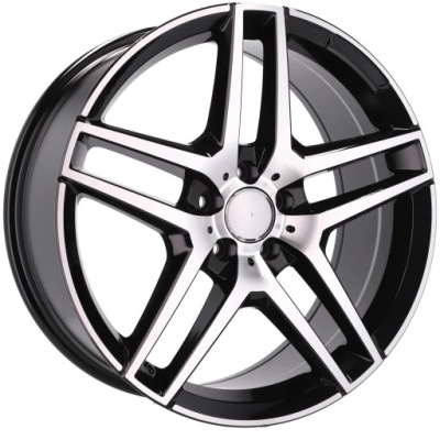 4× JANTE ALUMINIUM RACINGLINE BK967 8.5