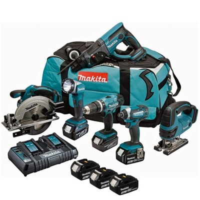 Akumulatorowy zestaw Combo 18V Makita DLX6068PT