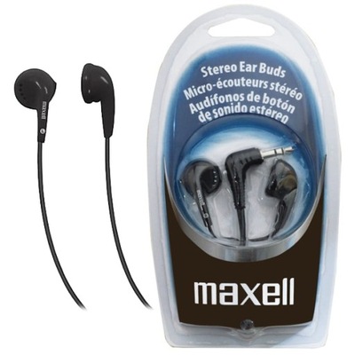 Słuchawki douszne Maxell EB-95 czarne 303053