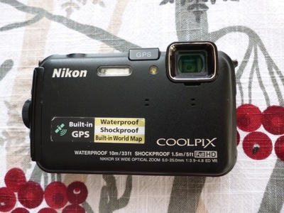 Nikon Coolpix AW100 uszkodzony