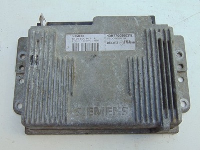 Бортовой компьютер s105300103a 7700860319 7700865810 renault фото №1