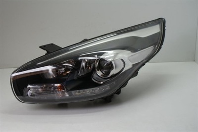 Kia carens iv 4 13r+. левая лампа линза led. фото №1