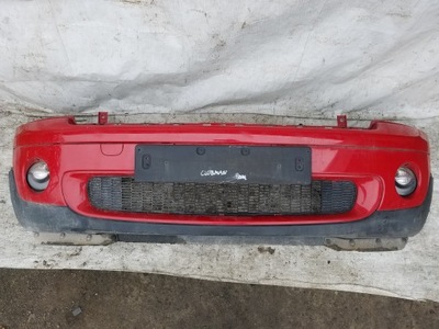 Бампер перед mini cooper r56 kod chili red фото №1