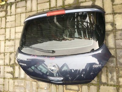 Opel corsa d кришка багажника комплектна z168 фото №1