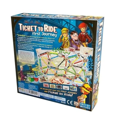Gra planszowa Ticket to Ride First Journey