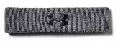 Under Armour frotka opaska na głowę treningowa szara