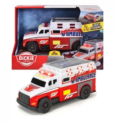DICKIE TOYS Ambulans Action Series 15 cm KARETKA