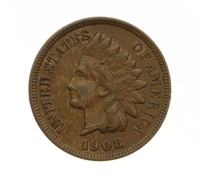 [M7987] USA 1 cent 1908