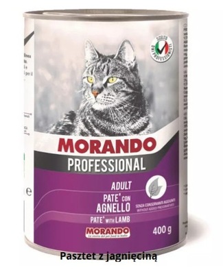 Mokra karma dla kota Morando jagnięcina 0,4 kg