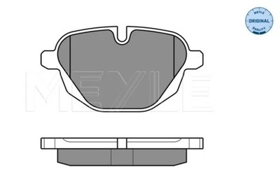 MEYLE ZAPATAS DE FRENADO BMW T. E89 Z4 09-  