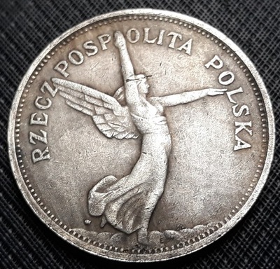 5 złotych 1928,NIKE,napisy na rancie,kopia, Polska