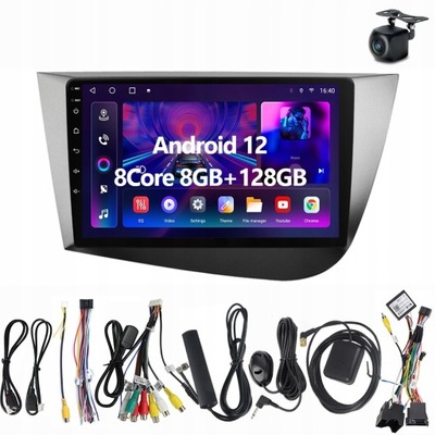 RADIO 2DIN ANDROID12 SEAT LEON 2 2005-2012 8G 128G  