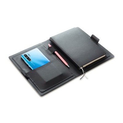 Organizer z notesem Sannat, czarny R64254.02