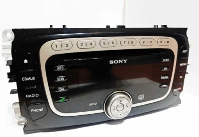 Радио sony группа ford с код фото №1