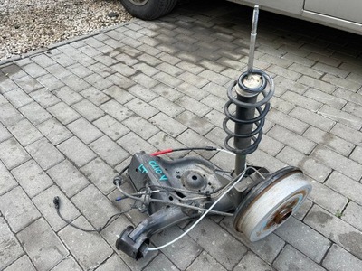 Renault clio v ступица левый задняя барабан фото №1