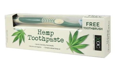 XOC Hemp Toothpaste Pasta do Zębów 100ml + Szczoteczka