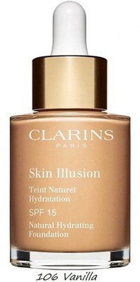 Clarins Skin Illusion SPF15 Podkład30ml 106Vanilla