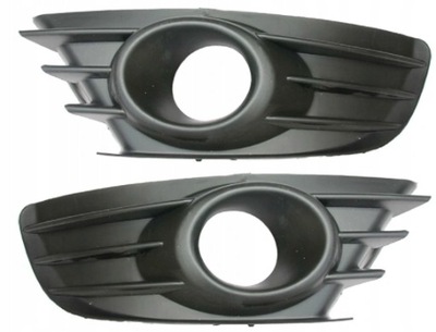 Citroen c4 04- решётка радиатора рамка противотуманной фары левая правая фото №1