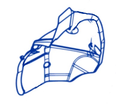 Подкрылок задние правое dacia duster ii фото №1