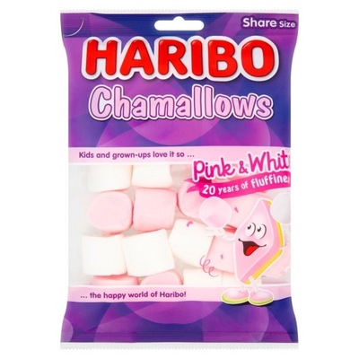 Haribo Żelki Pianki Chamallows Marshmallows 140g