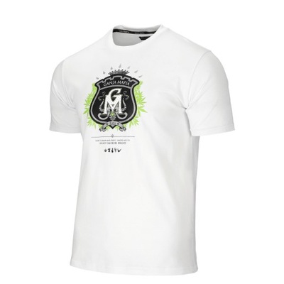 GANJA MAFIA Koszulka T-shirt HERB White / XL