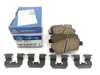 Тормозные колодки тормозные задняя hyundai i40 2011-2019 фото №1