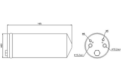 Осушитель кондиционера nissens mr167799 фото №1