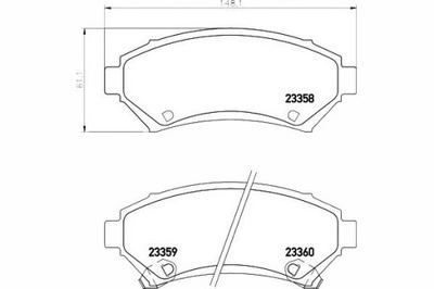 ZAPATAS DE FRENADO OPEL PARTE DELANTERA SINTRA 96- TEXTAR  