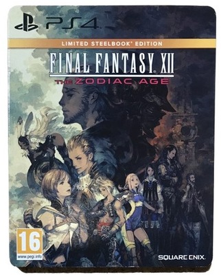 FINAL FANTASY XII THE ZODIAC LIMITED STEELBOOK EDITION PS4