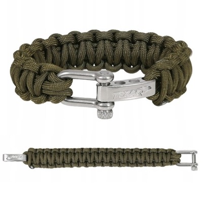 Bransoletka Surviwalowa Texar Paracord Olive